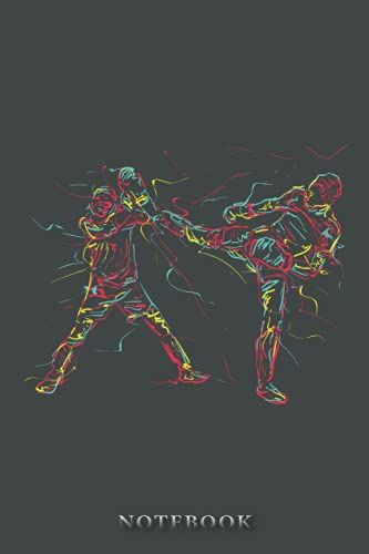 Martial Arts Notebook: Gift For Martial Arts Lovers, 100 Pages With Timeline, 6"X9", Soft Cover, Matte Finish