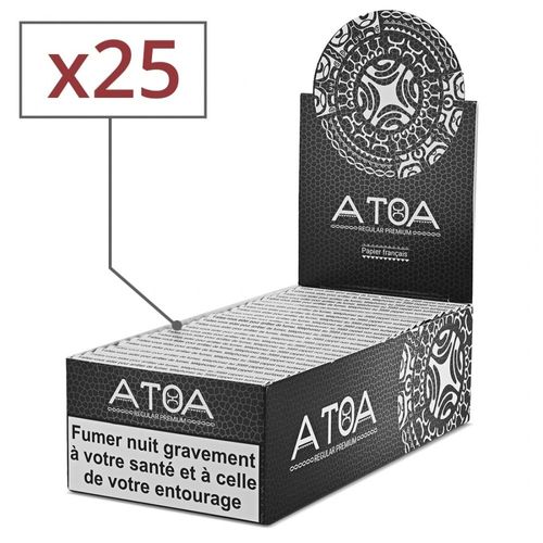lot de 25 carnets de feuille atoa premium regular