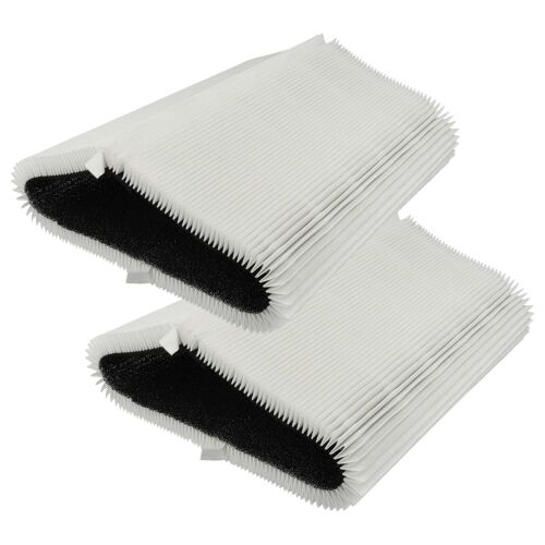 vhbw 2x Filtres HEPA H12 compatible avec Blueair Blue Pure 411, Joy S, 411+ Mini, 3210 Artic Trail, Auto purificateur d'air - Filtre de rechange