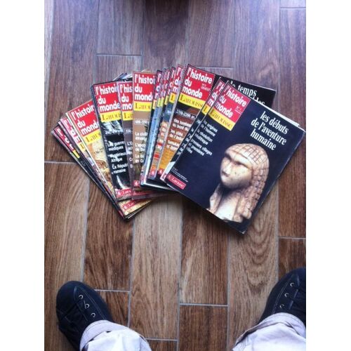 Lot De 22 "L'histoire Du Monde" De 1 À 23 (Manque Le 5)