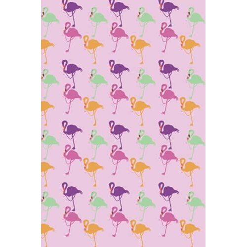 Notebook Flamingo Pattern: Notebook For School, University Etc.