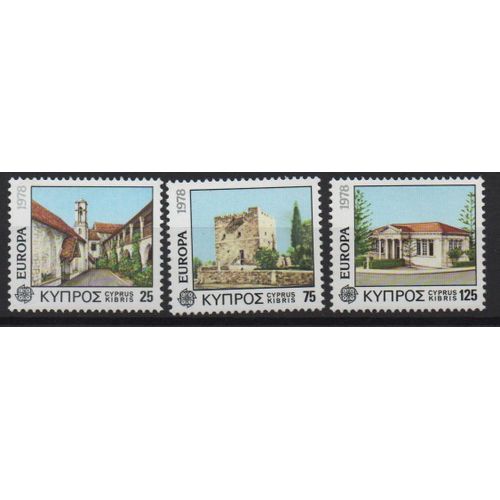 Chypre Timbres Année 1978
