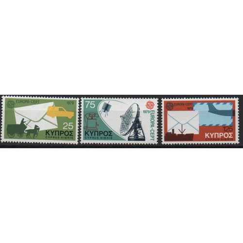 Chypre Timbres Europa 1979