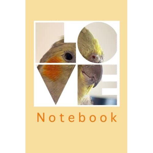 Cockatiel Notebook: Cute Pets Animal Cockatiel Bird Notebook 120 Pages Lined 6x9 Inches