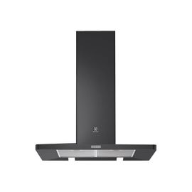 Electrolux EFF90462OK - Hotte - hotte décorative - largeur : 89.8 cm - profondeur : 50 cm - evacuation & recyclage - noir