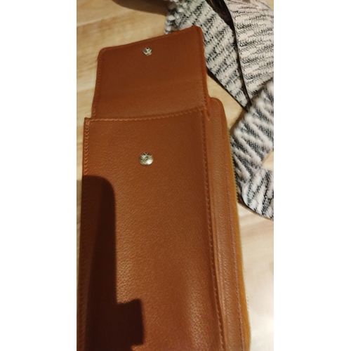 Sac pochette Torrente en cuir
