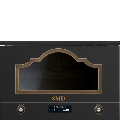 Smeg Micro-ondes Anthracite - MP722AO