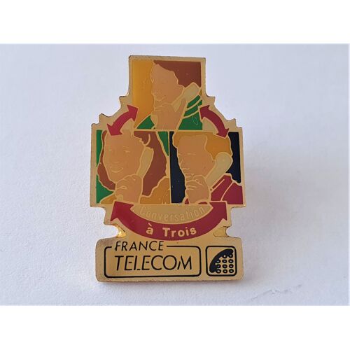Pins France Telecom Conversation À Trois