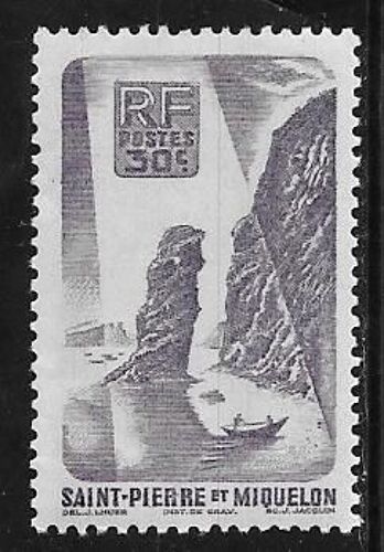 Timbre De Saint-Pierre-Et-Miquelon De 1947,N°326.Roc De Langlade.