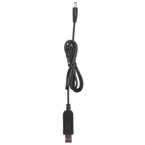 USB DC 5V a DC 12V 2.1mm X 5.5mm Convertisseur de module Connecteur male Barrel DC Prise de cable d'energie de Jack, Cable USB vers DC -1 M (5 V a DC 12 V )