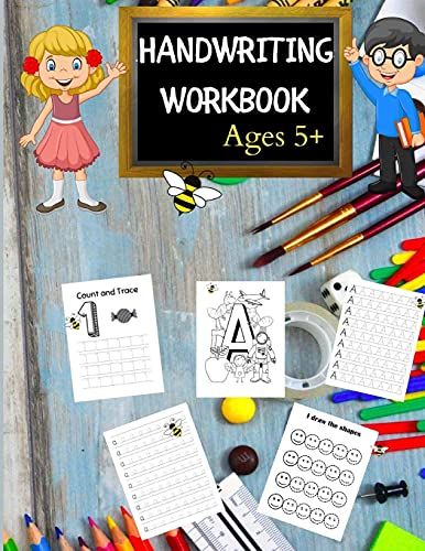 Handwriting Workbook For Kids Age 5