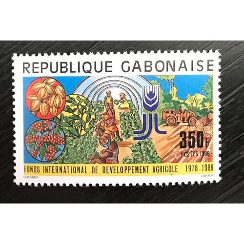 Timbre Neuf Luxe** Gabon 1988