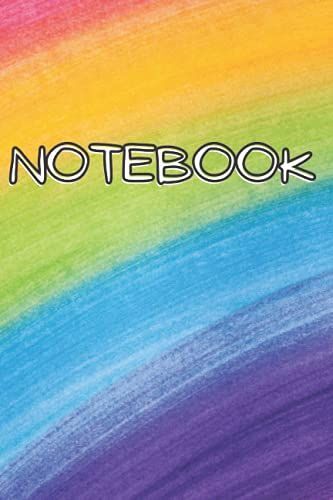 Notebook: Color Burst, Rainbow Lined Notebook. 6"X9" (15.24 X 22.86 Cm). Colorful Design