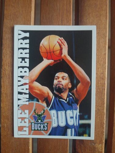 Sticker Panini Basket 95 96 Numéro 122 Lee Mayberry