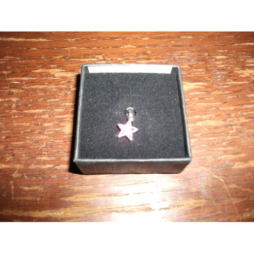 Charm Bracelet Collier Étoile Rose