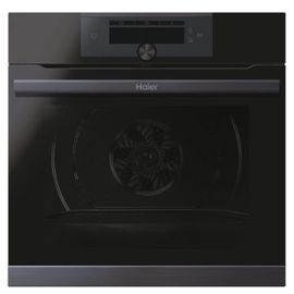 Four I-Turn Series 4 - Haier HWO60SM4FE9XHP - Classe A+ - Pyrolytic + Hydrolytic - 70 litres - Noir