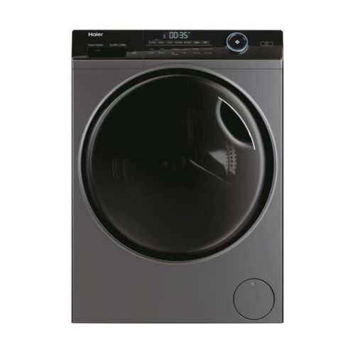 Machine à laver hublot Haier I-Pro Series 5 HW90-B14959S8U1 - WiFi - 60x50x85 cm (lxpxh) - 9 kg - 1400 tours/min - anthracite