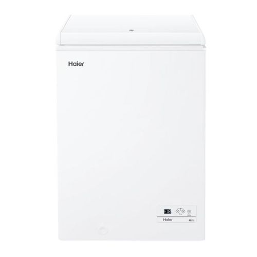Congélateur Coffre Congélateur coffre - Série 3 - Haier HCE100E/ - Classe E - Pose Libre - 97L - Blanc