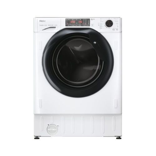 Lave-linge séchant Series 4 - Haier HWD90B416FWB - Classe D - Encastrable - 9 / 5 kg - Blanc