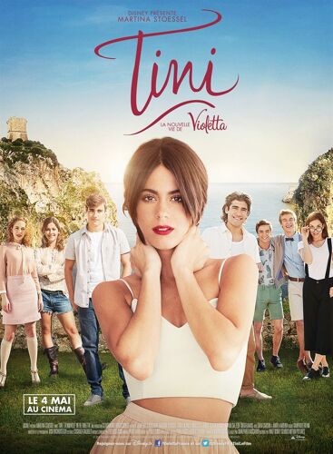Tini - La Nouvelle Vie De Violetta -Véritable Affiche De Cinéma Pliée-Format 120x160 Cm-De Juan Pablo Buscarini Avec Martina Stoessel, Adrián Salzedo,Jorge Blanco, Angela Molina, Mercedes Lambre -2016