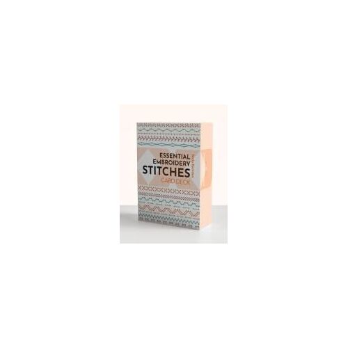 Essential Embroidery Stitches Card Deck