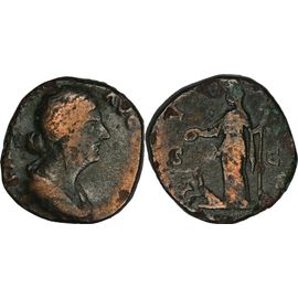 Rome - Dupondius - Crispine - Ivno - Tres Rare - Junon Et Paon - 180 Ad - 12.29 G. - Ric.679 - 23-282