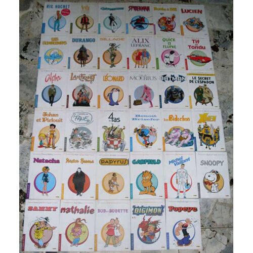 Rare: Intégrale Des 35 Recueils Le Monde De La Bd (Spiderman, Durango, Xiii, Tif Et Tondu, Sillage, Etc..)