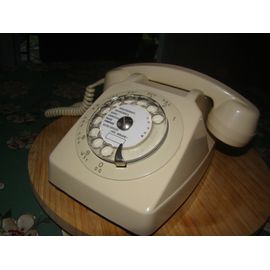 Téléphone à cadran S63 sans écouteur 