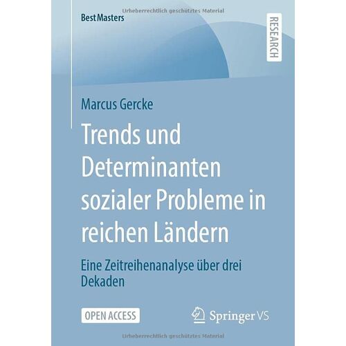 Trends Und Determinanten Sozialer Probleme In Reichen Ländern