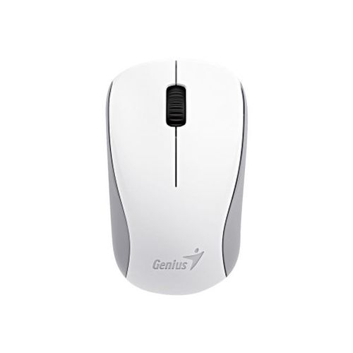Genius NX-7000 - Souris - droitiers et gauchers - 3 boutons - sans fil - 2.4 GHz - récepteur sans fil USB - blanc