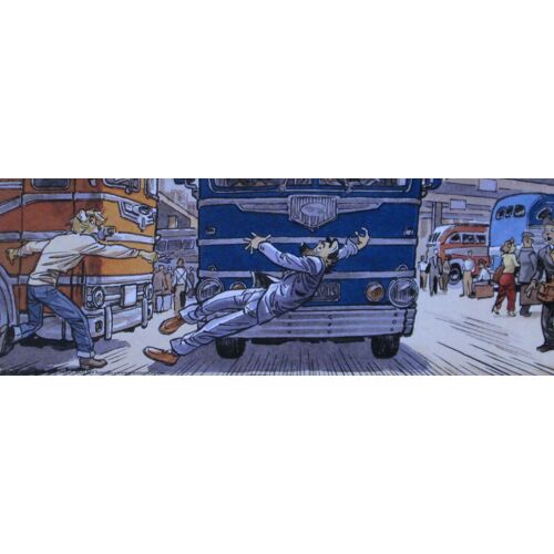 Marque Page Blacksad _ Guarnido