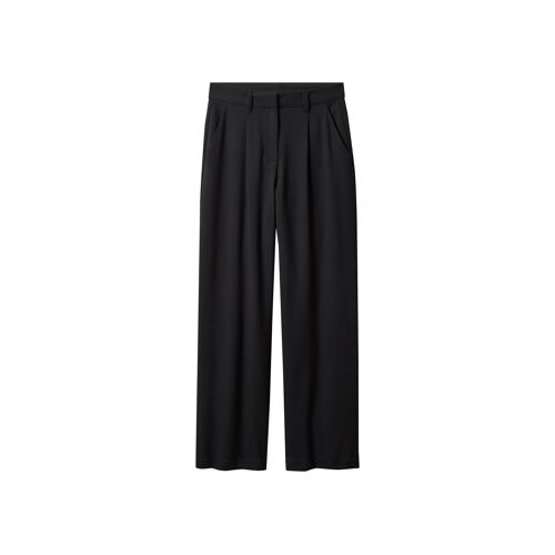 Esmara® Pantalon En Tissu Femme (Noir, 42)