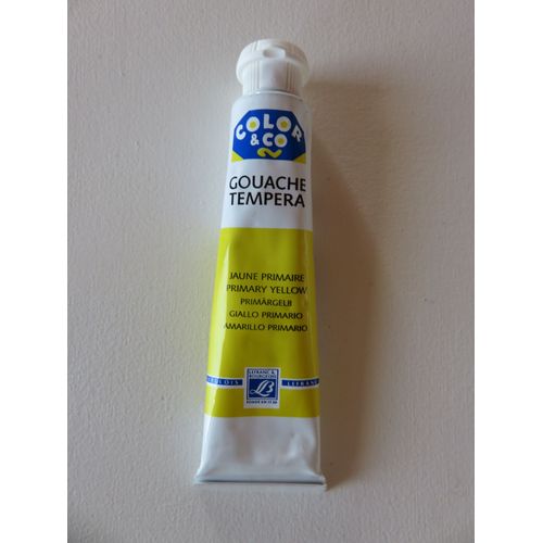 Gouache Tempera Jaune Primaire