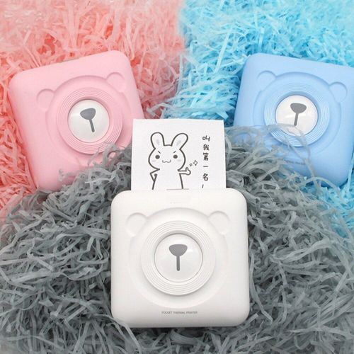 Imprimante Photo Intelligente Portable, Dispositif D'Impression De Papier Thermique Pour L'Électronique De Bureau Et Commercial