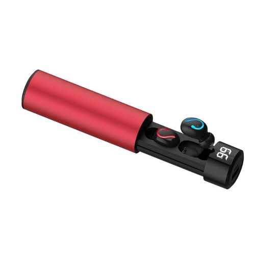 Écouteurs sans fil TWS5.0, affichage LED, stéréo, affichage numérique, entrepôt pour adultes