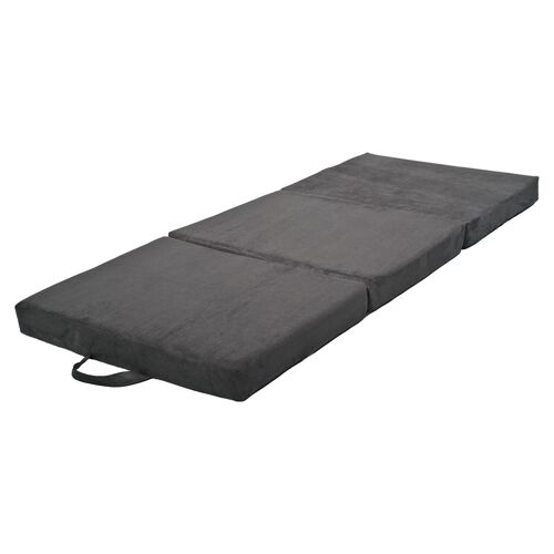 Matelas 80x200x10cm Gris