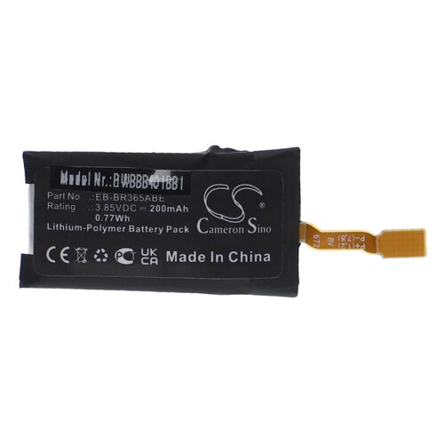 Vhbw Batterie Compatible Avec Samsung Gear Fit 2 Pro, Sm-R365 Smartwatch Montre Connectée Bracelet Fitness (200mah, 3,85v, Li-Polymère)