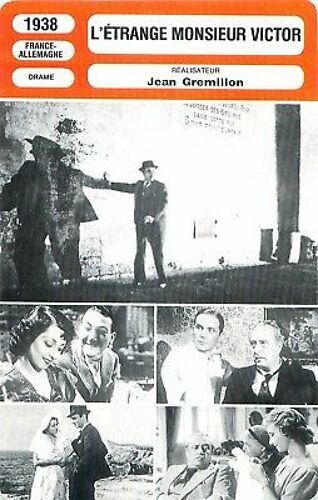 Fiche Monsieur Cinema L'étrange Monsieur Victor