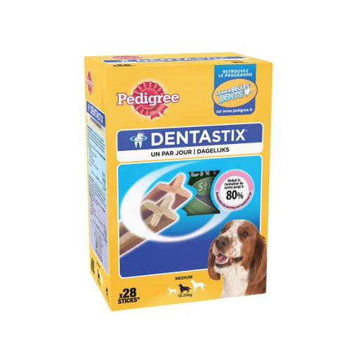 Pedigree Dentastix Pour Chien Moyen 28 Sticks