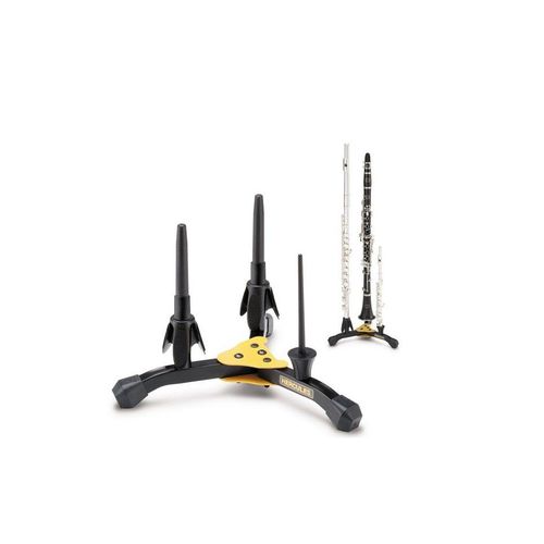 Support Clarinette, Flûte Traversière Et Piccolo, Avec Housse Hercules Ds543bb