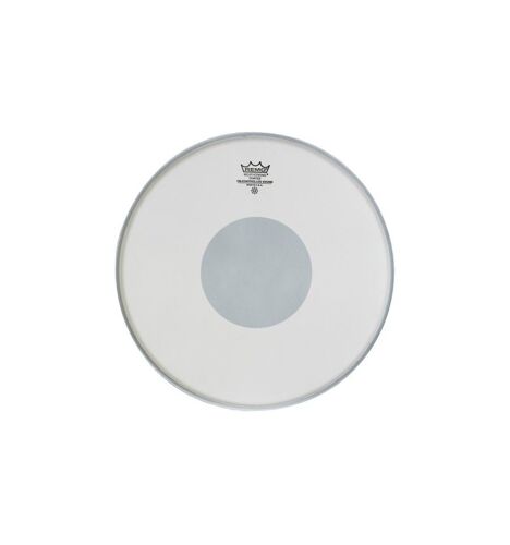 Peau De Caisse Claire 13'' - Remo Cs Controlled Sound Sablée Rond Noir - Cs-0113-10