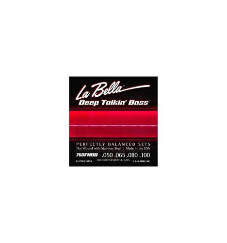 Labella 760fhbb Beatle Bass 50-100 - Jeux De Cordes Basse Filet Plat