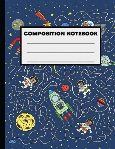 Composition Notebook: Space Graph Paper Notebook. Amazing Cosmos Composition - [8.5 X 11], 100 Pages, Great For Kids, Teens, Students And Adults. Perfect For Anyone Who Likes Universe