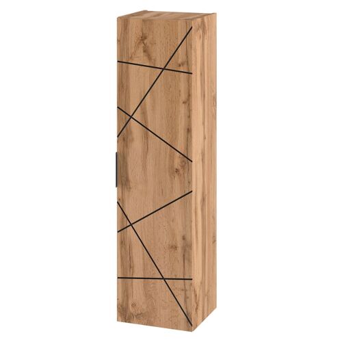 Colonne murale stratifiés beige