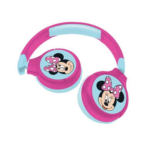 LEXIBOOK Casque 2-en-1 Bluetooth® pour enfant (Minnie)
