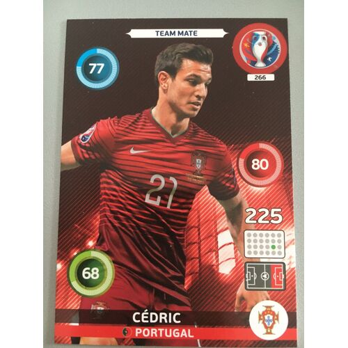 Carte 266 Cédric Uefa Euro 2016 Team Mate Portugal