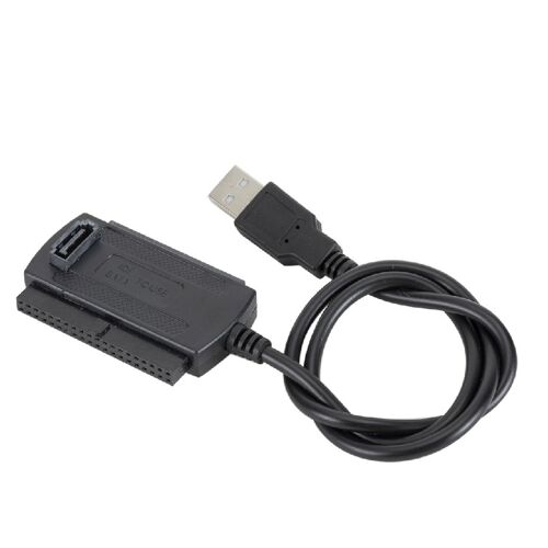 Câble adaptateur pour disque dur 3 en 1, convertisseur USB pour ordinateur portable, compatible système 2.0 IDE SATA 5.25 s-ata 2.5, 3.5 pouces,