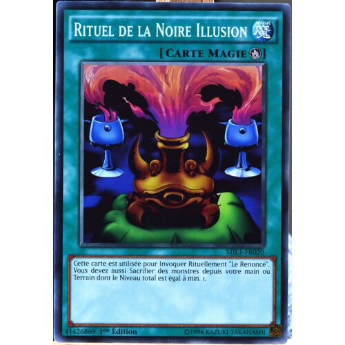Carte Yu-Gi-Oh Mil1-Fr020 Rituel De La Noire Illusion (Black Illusion Ritual) - Commune Neuf Fr