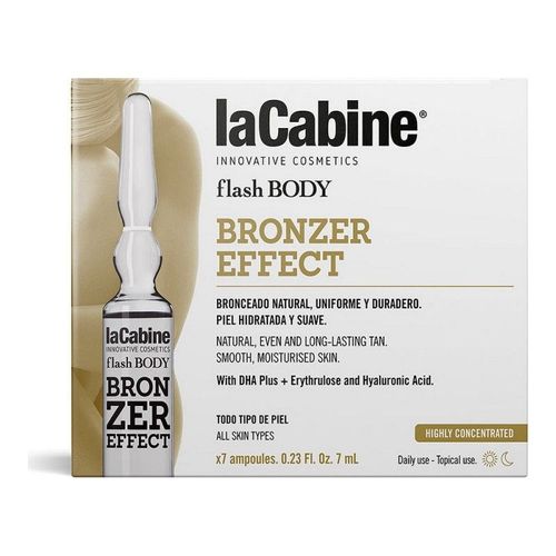 Ampoules Flash Body Lacabine Autobronzant (7 X 7 Ml) 