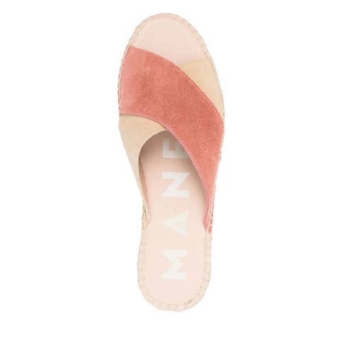 Manebi Espadrilles En Daim - Tons Neutres